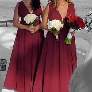 Floor length formal gown